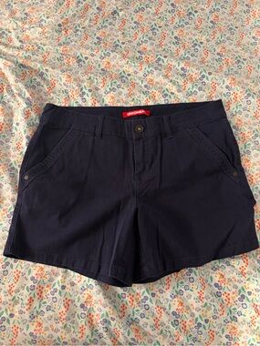 UNIONBAY Navy Women's Casual Bermuda Shorts